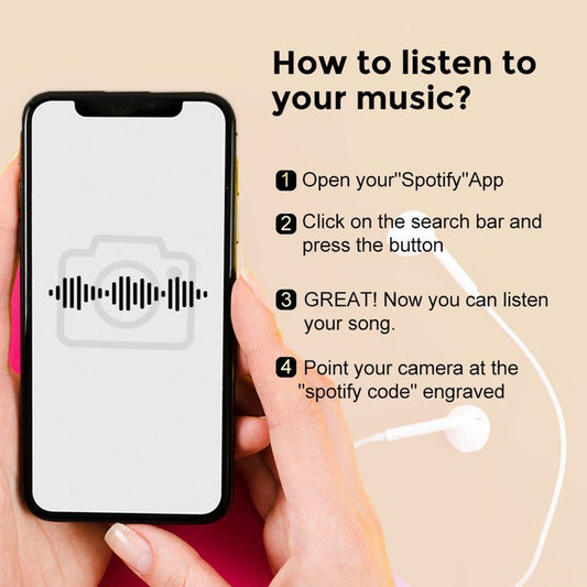 How To Listen To Your Spotify Song On Your Plaque - Customizable Love