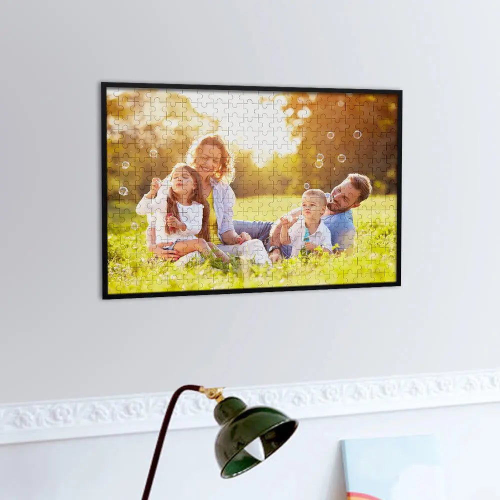 Customizable Photo Jigsaw Puzzle 5 Sizes - Customizable Love