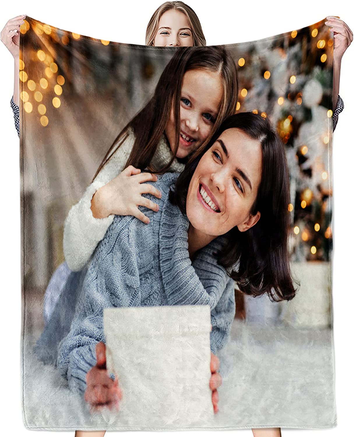 Customizable Photo Portrait Blanket - Customizable Love
