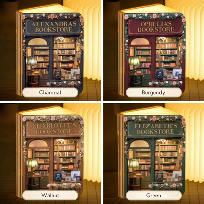 Cutomizable Foldable LED Magic Book Lamp