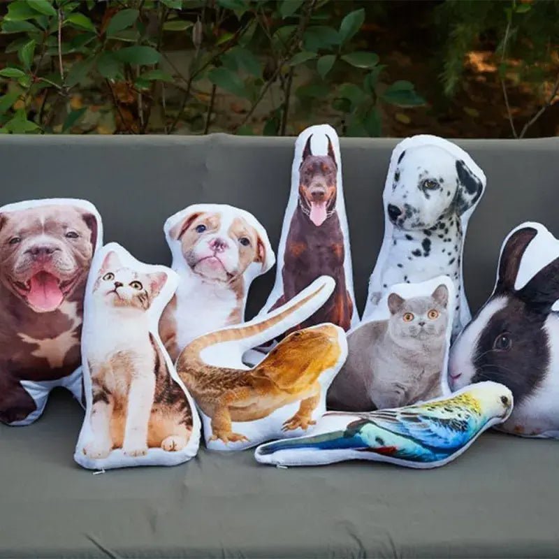 Customizable 3D Photo Pet pillow - Customizable Love