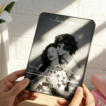Customizable Photo Music Frame with Song - Customizable Love