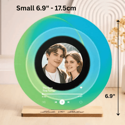Customizable Vinyl Record with Photo and Name - Customizable Love
