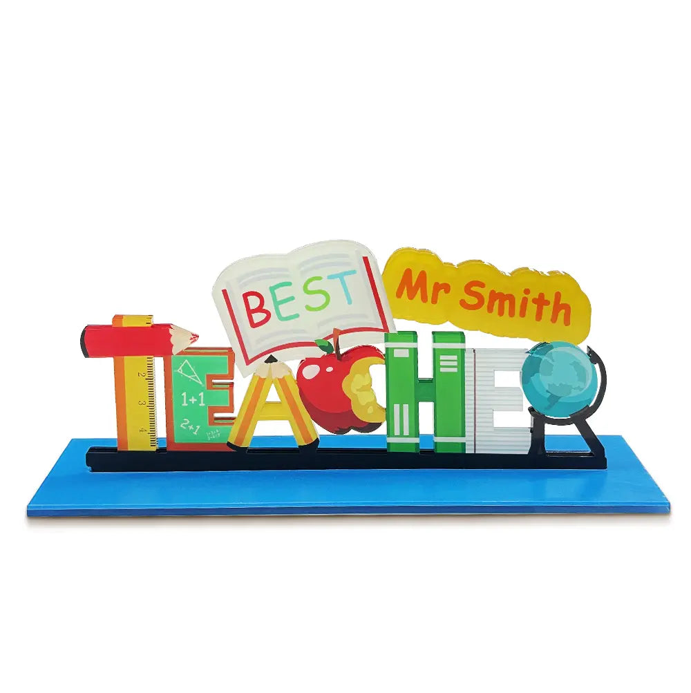 Custom Teacher Plaque